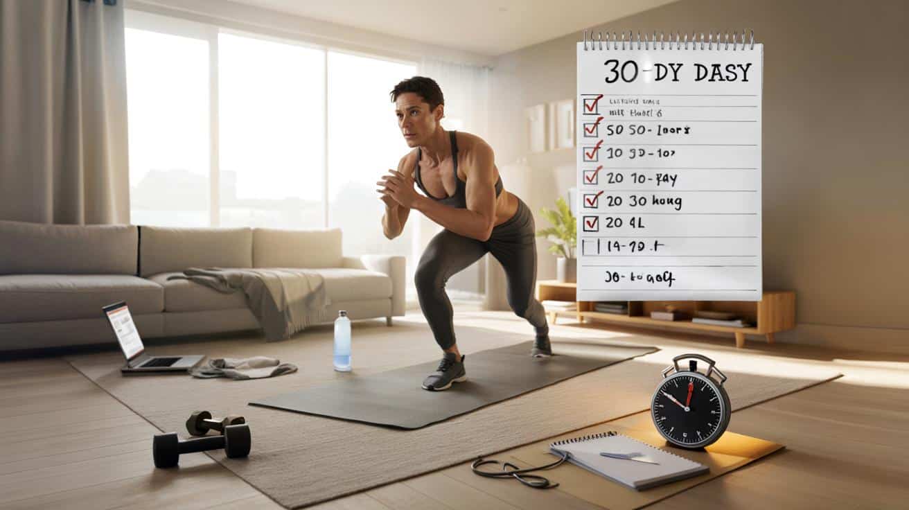 Nie chodzę już na siłownię: 10 domowych ćwiczeń, które odmienią ciało w 30 dni