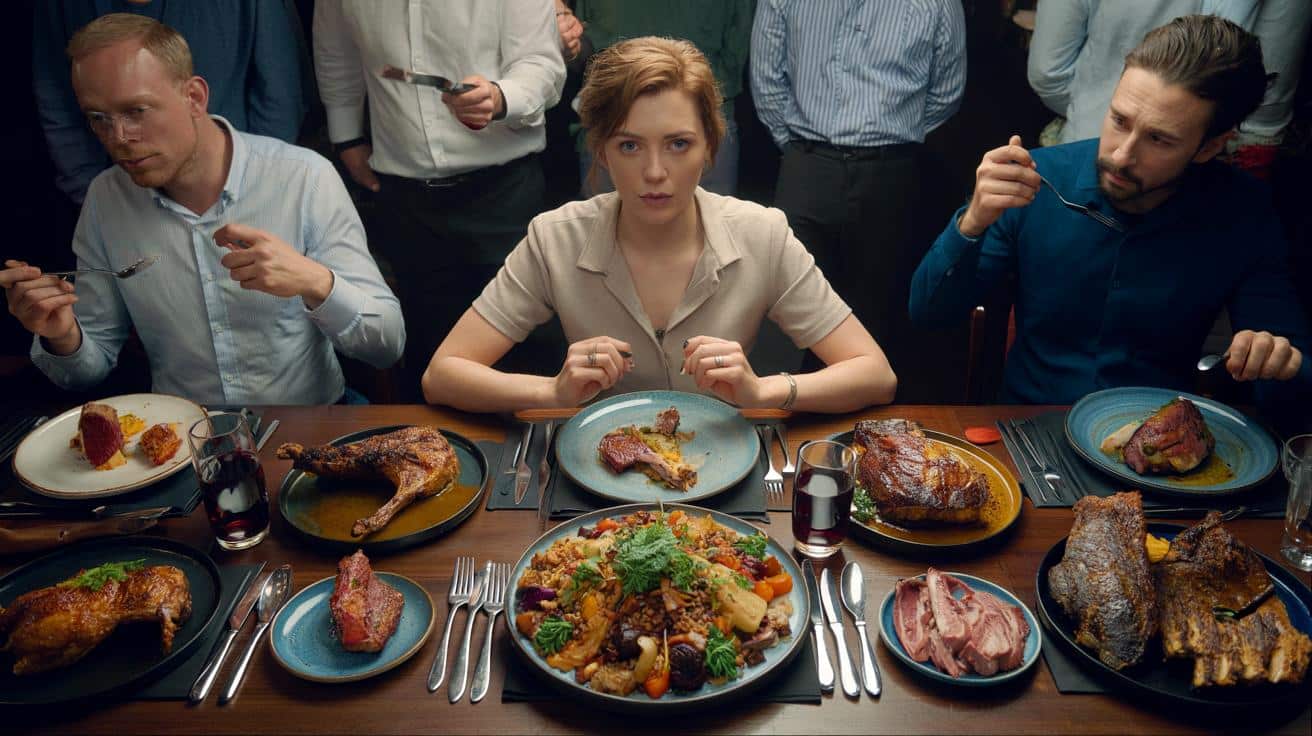 „Nie jem martwych zwierząt”. Jak jedno zdanie ucina kłótnie przy stole