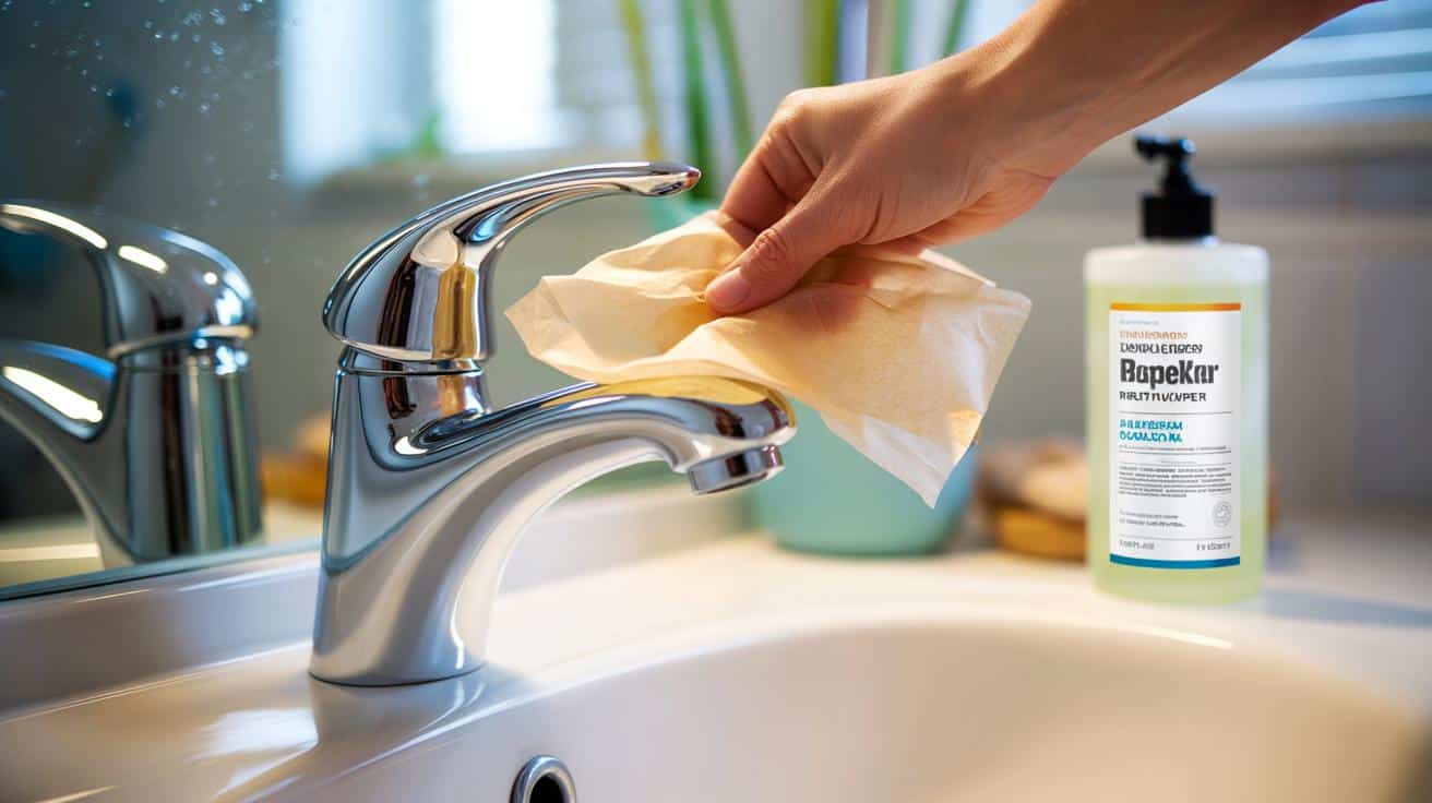 Nie kupuję już odkamieniacza: trik z papierem kuchennym daje tydzień blasku