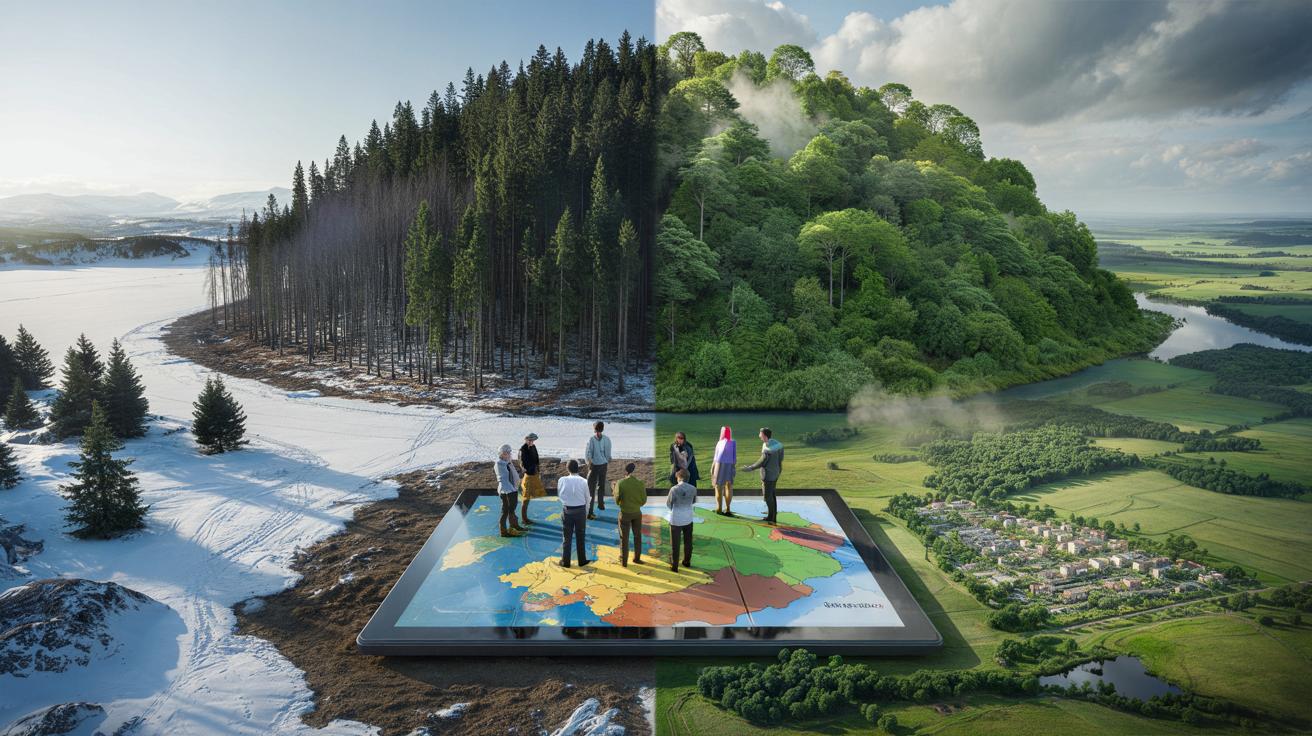 Nie licz drzew, tylko miejsce: jak sadzić lasy, by naprawdę chłodziły planetę