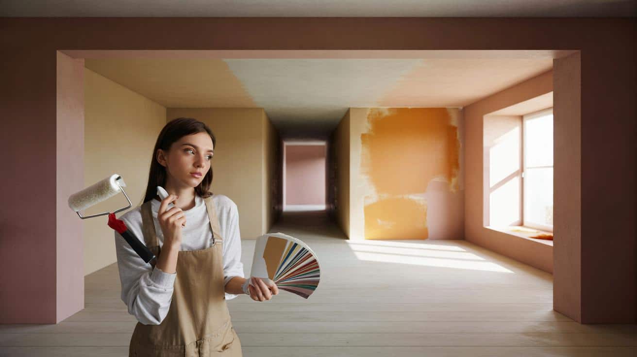 Nie maluj wszystkiego od nowa: trik z makijażu, który prostuje krzywe pokoje