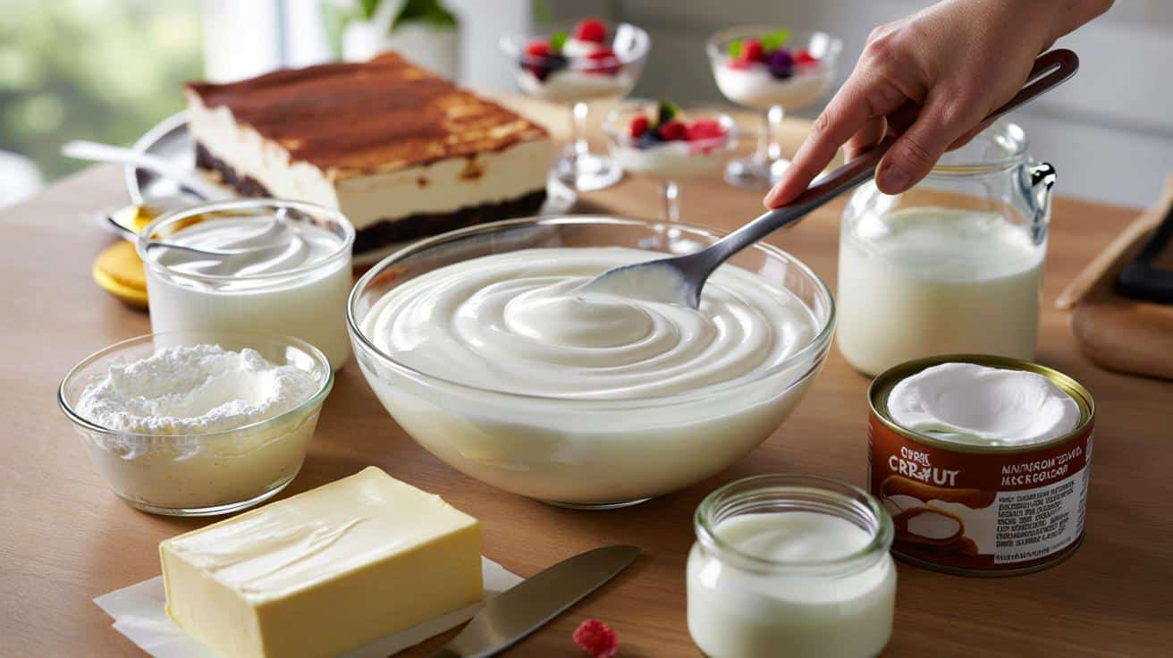 Nie mam mascarpone, więc sięgam po te sprytne zamienniki
