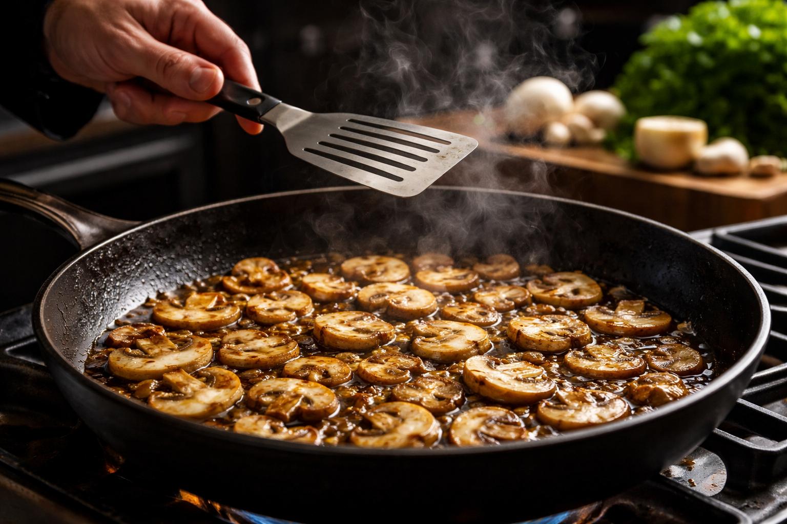 Nie mieszaj pieczarek! Prosty trik szefa kuchni zmienia wszystko