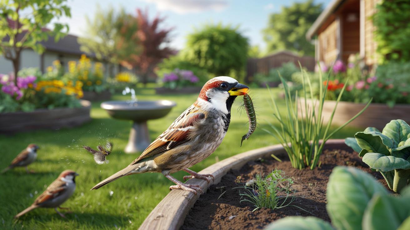 Nie przepędzaj tego ptaka z ogrodu. Dyskretny sprzymierzeniec ratuje twoje rośliny