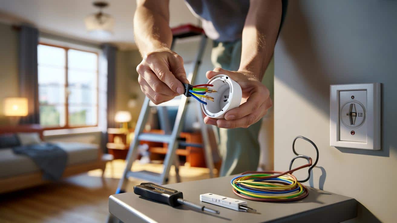 Nie przepłacaj za elektryka: jak bezpiecznie wymienić oprawkę sufitową