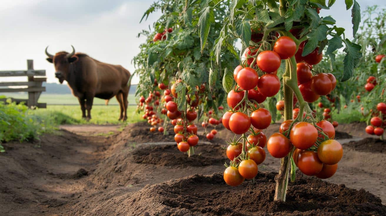 Nie sadź pomidorów bez tego obornika. Ten naturalny składnik wyraźnie zwiększa plon
