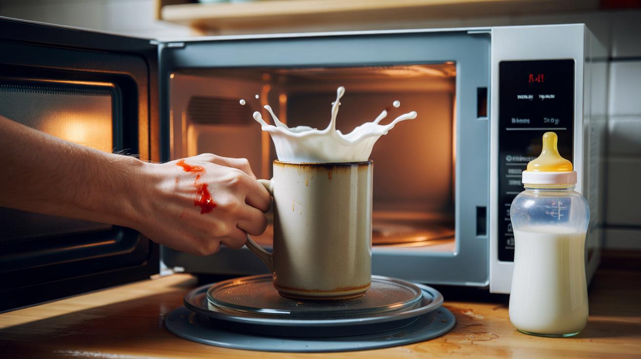 Nie wkładaj już tego do mikrofalówki. Grozi poparzeniem i wybuchem