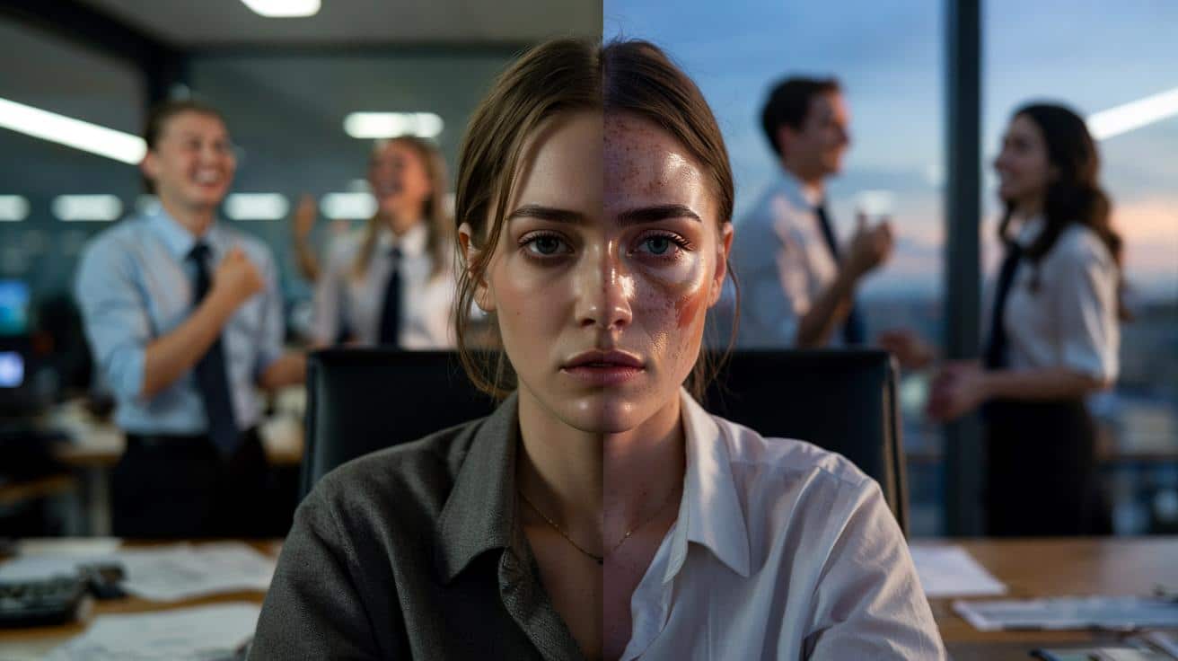 Nie wypala cię ciężka praca. Wyczerpuje cię udawanie kogoś innego