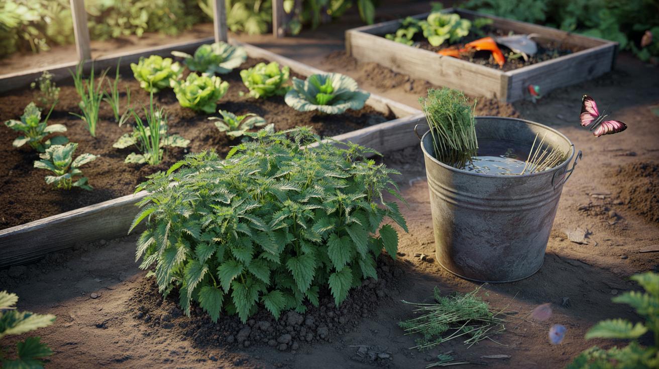 Nie wyrywaj pokrzyw z warzywnika: ukryta praca w ziemi daje przewagę