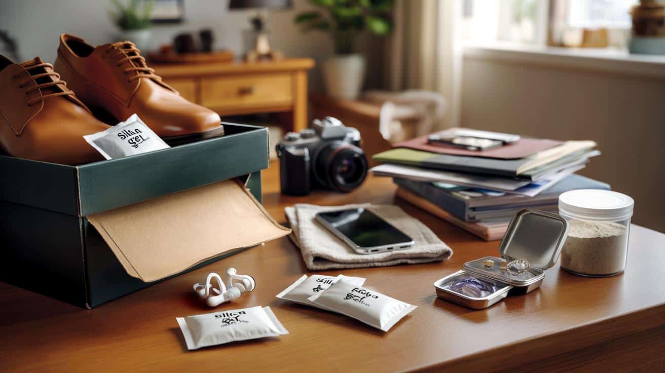 Nie wyrzucaj białych saszetek z pudełek po butach. Zobacz, do czego się przydają