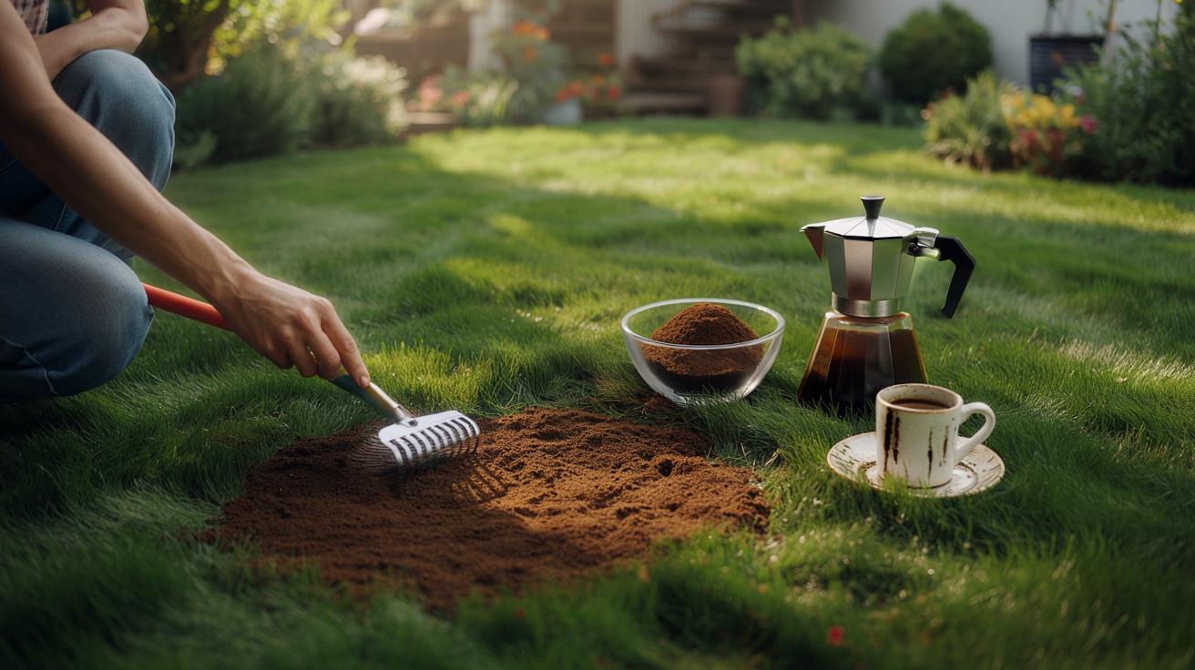 Nie wyrzucaj fusów po kawie: tani trik na gęstszy, zielony trawnik