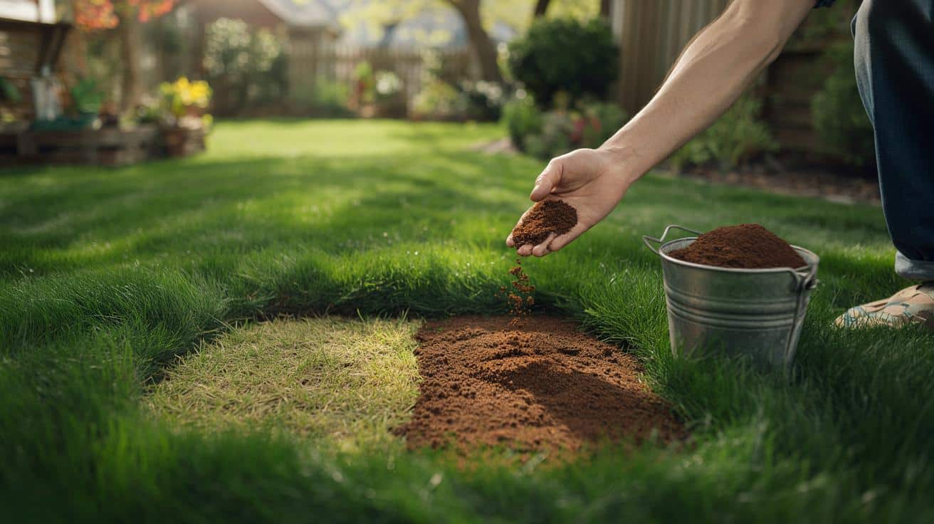 Nie wyrzucaj fusów z kawy: trik na gęstszy, intensywnie zielony trawnik