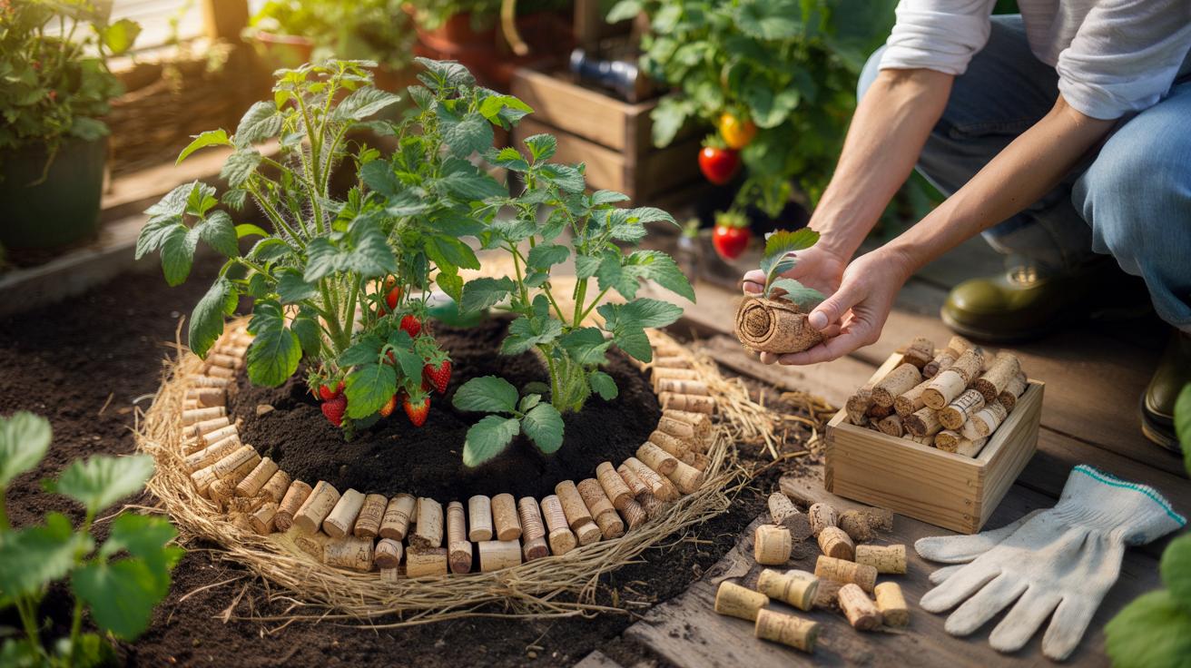 Nie wyrzucaj korków po winie: genialny trik, który odmieni ogród