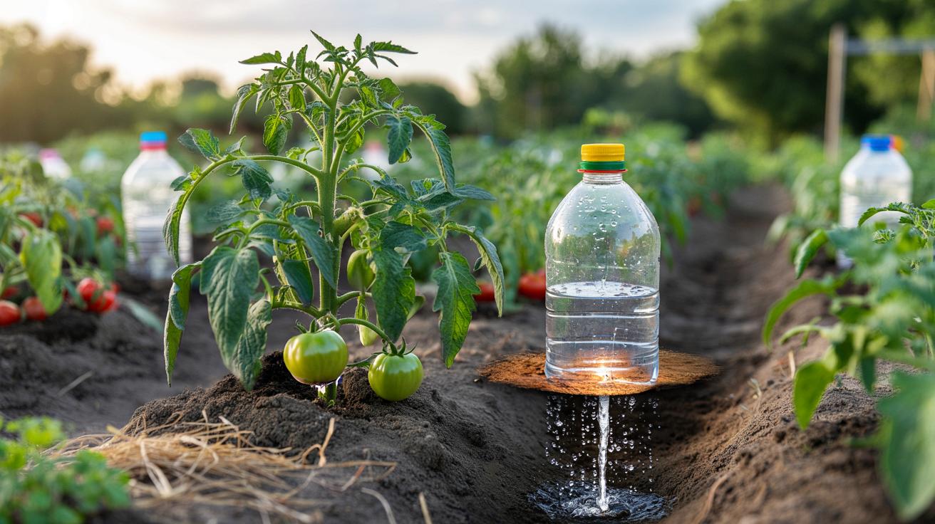 Nie wyrzucaj plastikowych zakrętek: genialny trik na podlewanie warzywnika