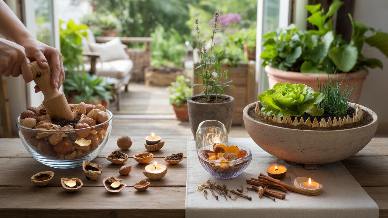 Nie wyrzucaj skorupek orzechów: proste triki do domu i ogrodu