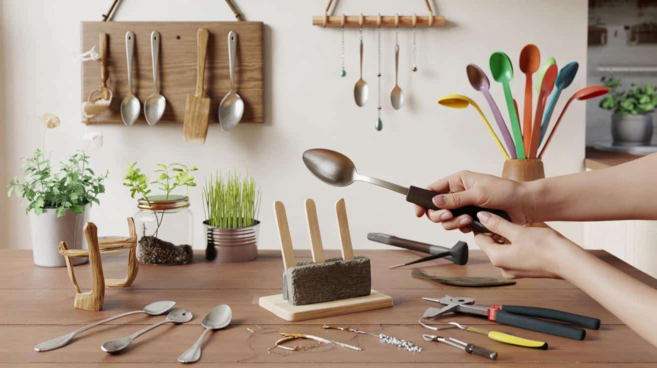 Nie wyrzucaj starych łyżek: 12 prostych trików na wyjątkową dekorację domu