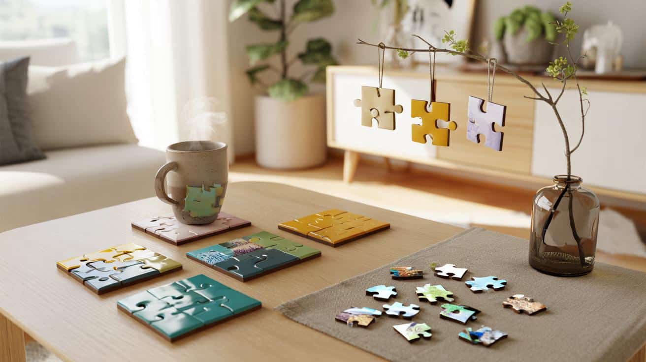 Nie wyrzucaj starych puzzli! 3 pomysły na modną dekorację domu