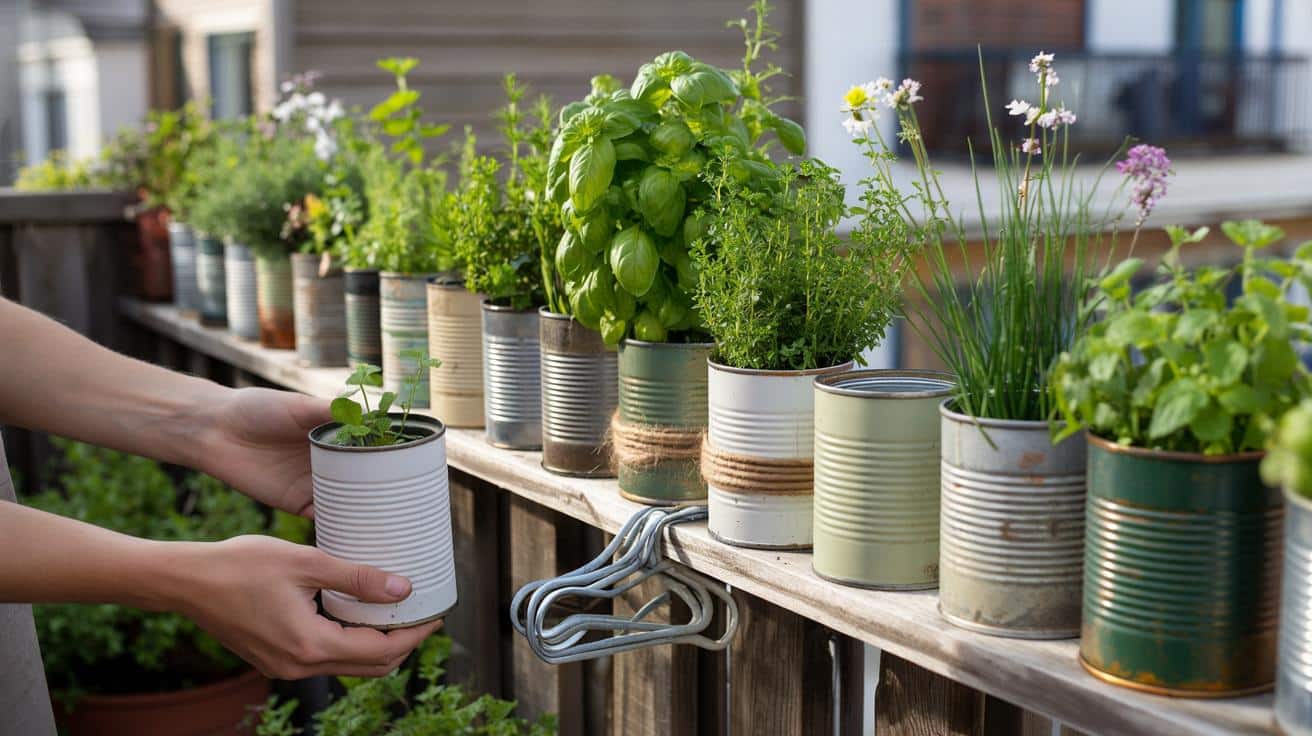 Nie wyrzucaj tej puszki po jedzeniu. Ogrodnicy robią z niej mini zielnik