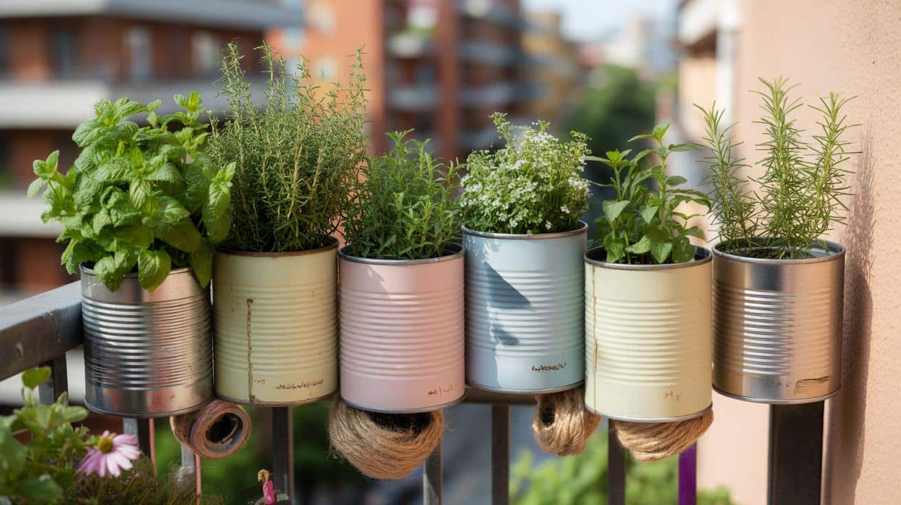 Nie wyrzucaj tej puszki po obiedzie. Zrób z niej mini ogródek z ziołami