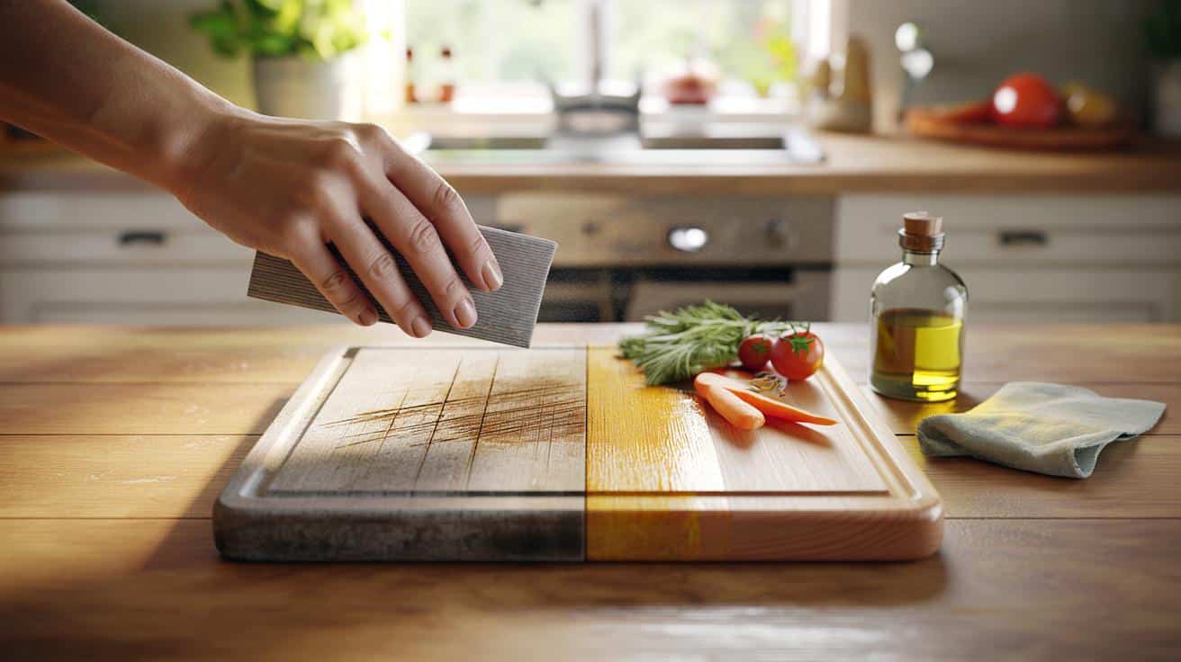 Nie wyrzucaj zniszczonej deski do krojenia. Ten prosty trik za 0 zł działa cuda