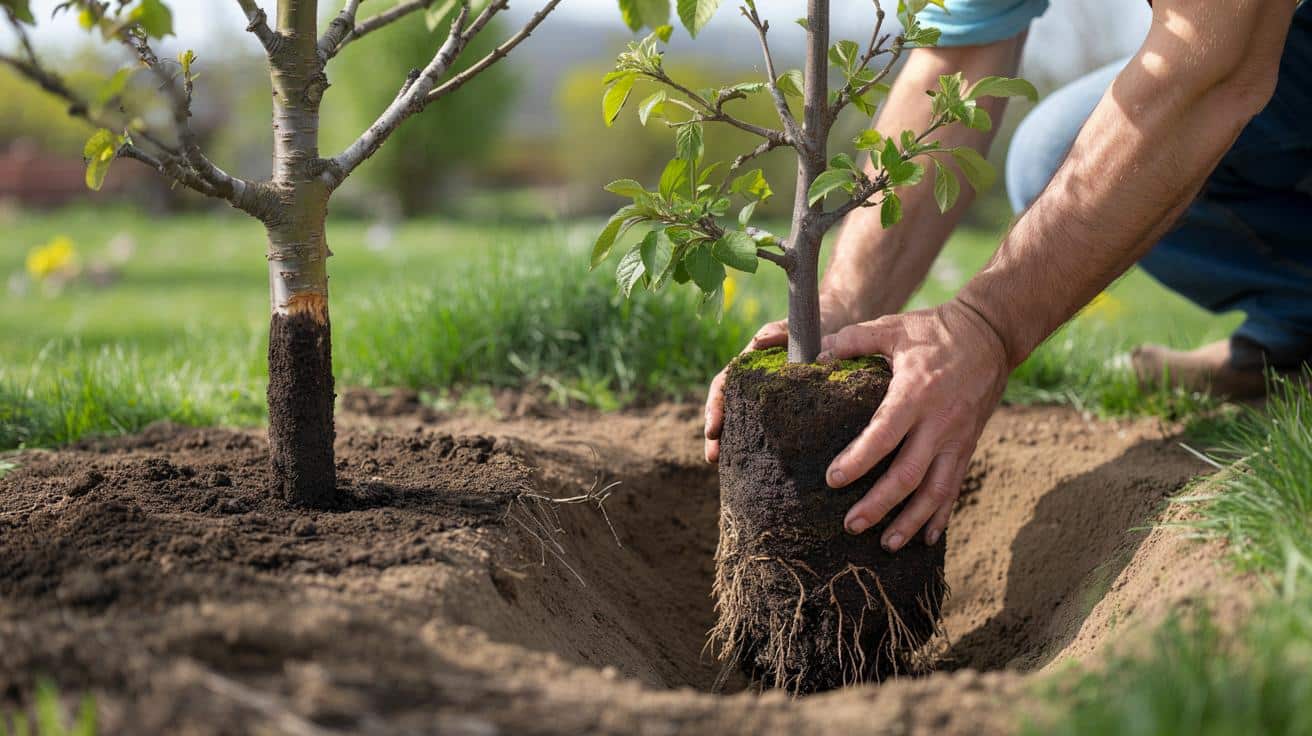 Nie zakopuj tego miejsca na pniu. Przez ten błąd drzewko owocowe nigdy nie zakwitnie
