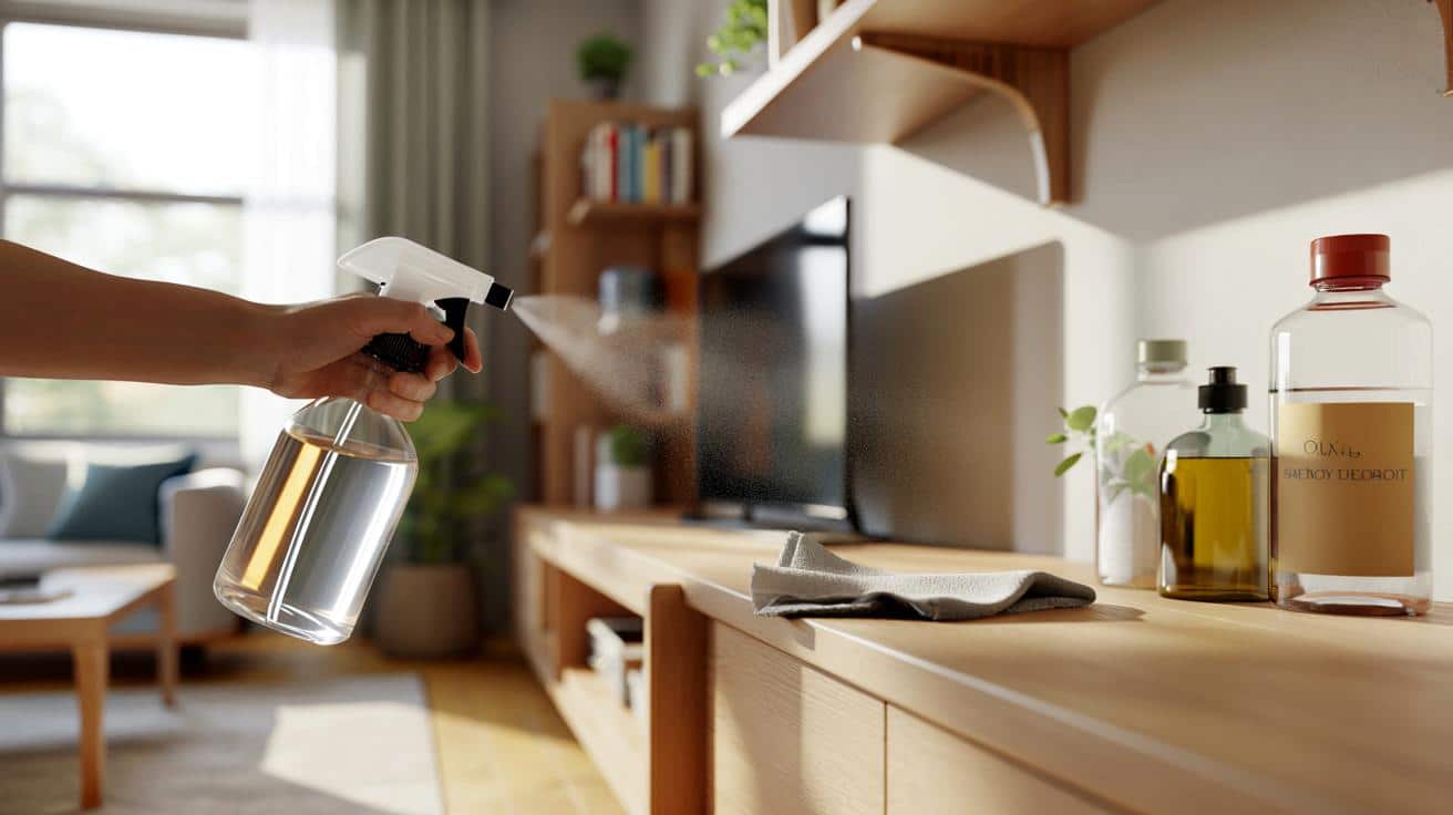 Nie znosisz wiecznego kurzu? Spryskaj szafki tym domowym miksem