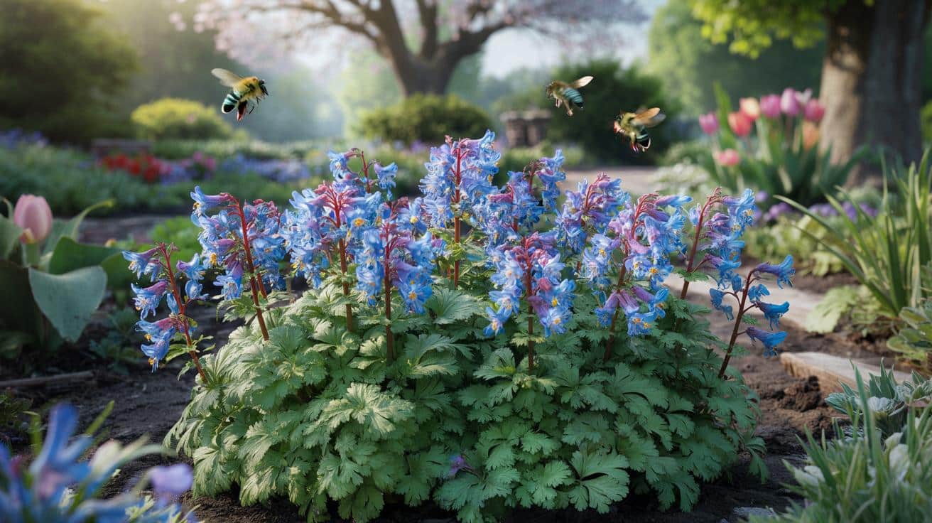 Niebieska bylina, która przyciąga pszczoły jak magnes i robi efekt wow w ogrodzie