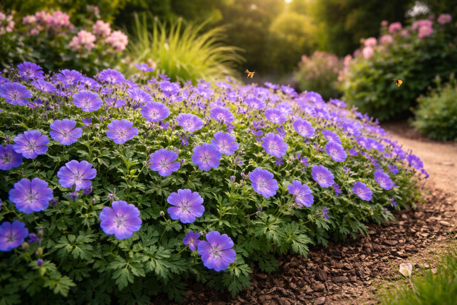 Niebieski hit na lata: ta bylina posadzona w kwietniu kwitnie aż do mrozów