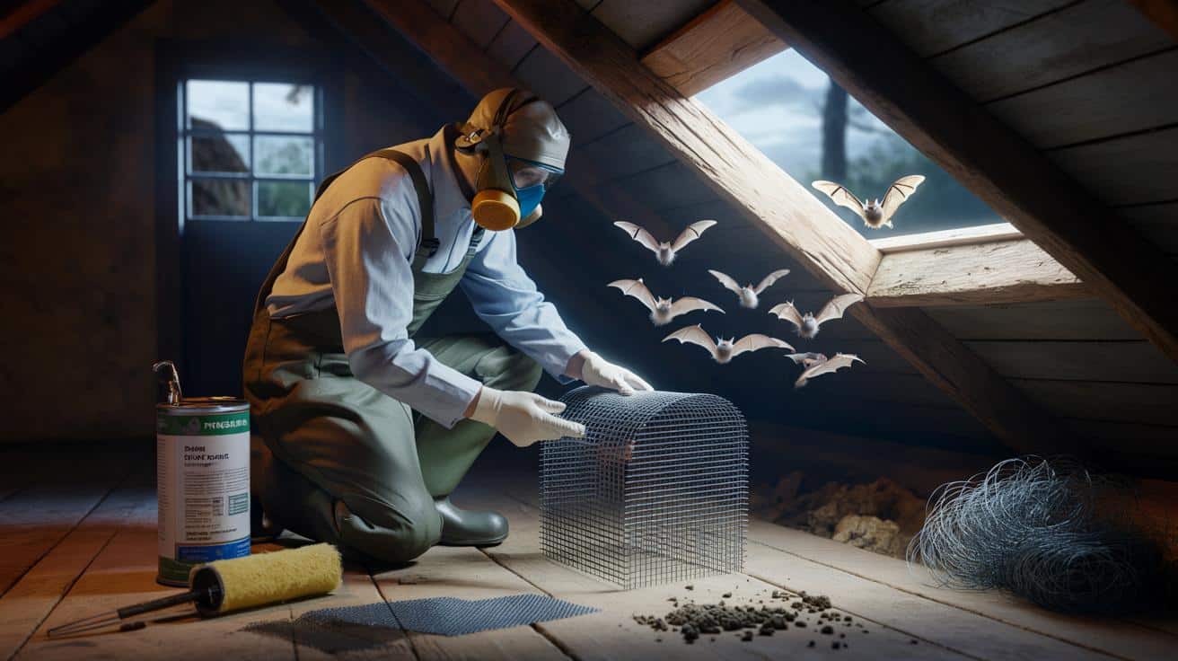 Nietoperze na strychu? Skuteczne i legalne sposoby, jak je wyprowadzić