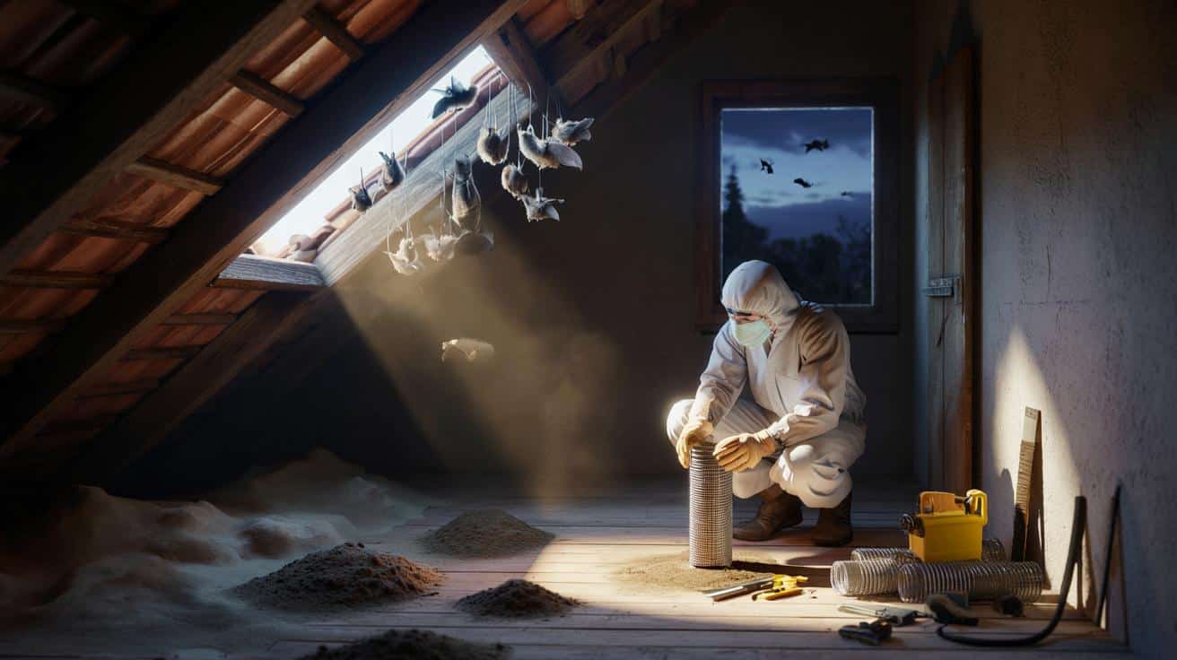 Nietoperze na strychu? Sprawdzone sposoby, jak bezpiecznie je usunąć