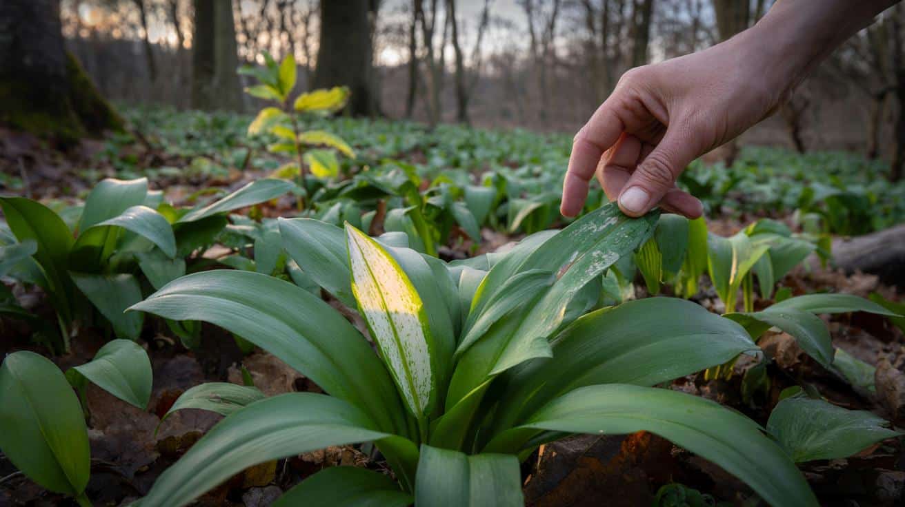 Nietypowe liście czosnku niedźwiedziego w marcu? Sprawdź, kiedy to norma