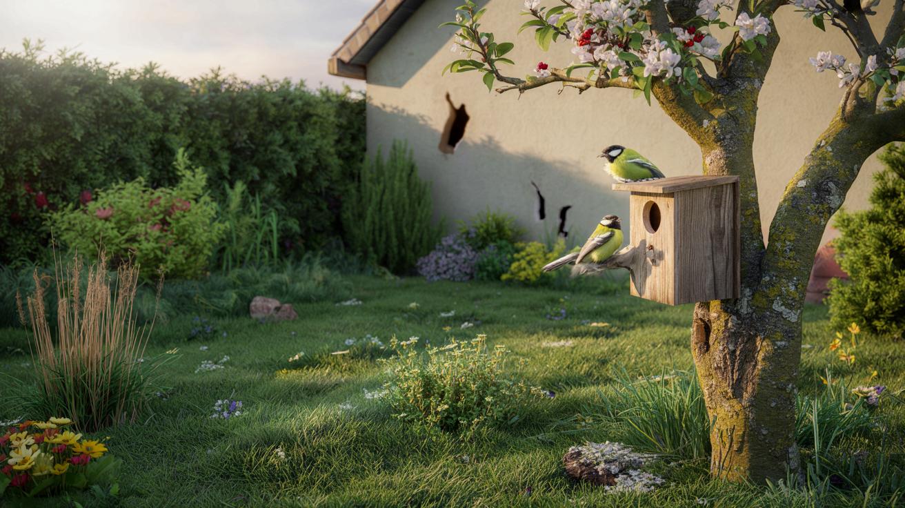 Nietypowy trik na sikory w ogrodzie: zrób z działki żywy azyl