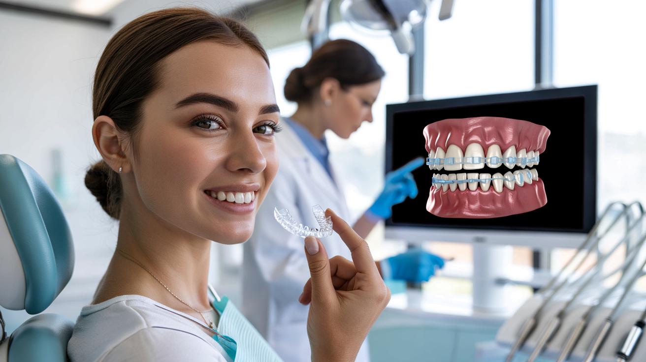 Niewidoczny aparat na zęby: jak krok po kroku wygląda leczenie?