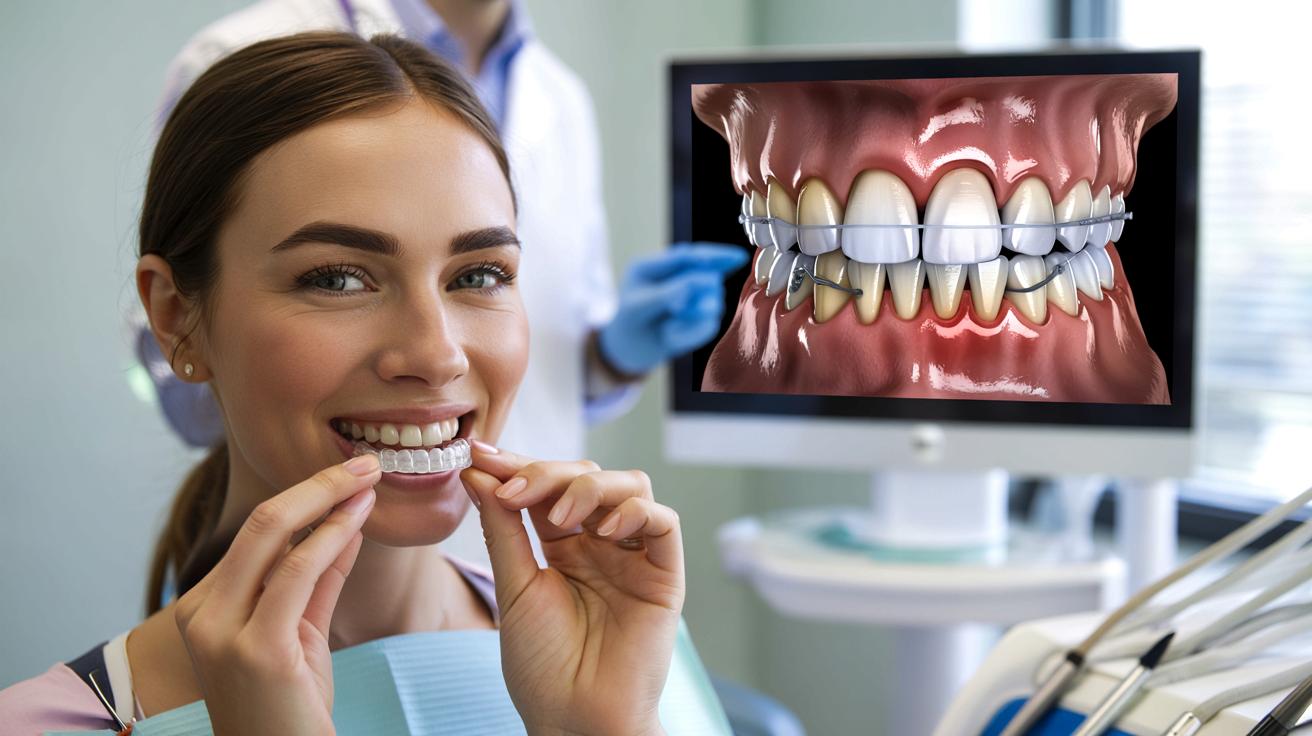 Niewidoczny aparat na zęby krok po kroku: jak naprawdę wygląda leczenie