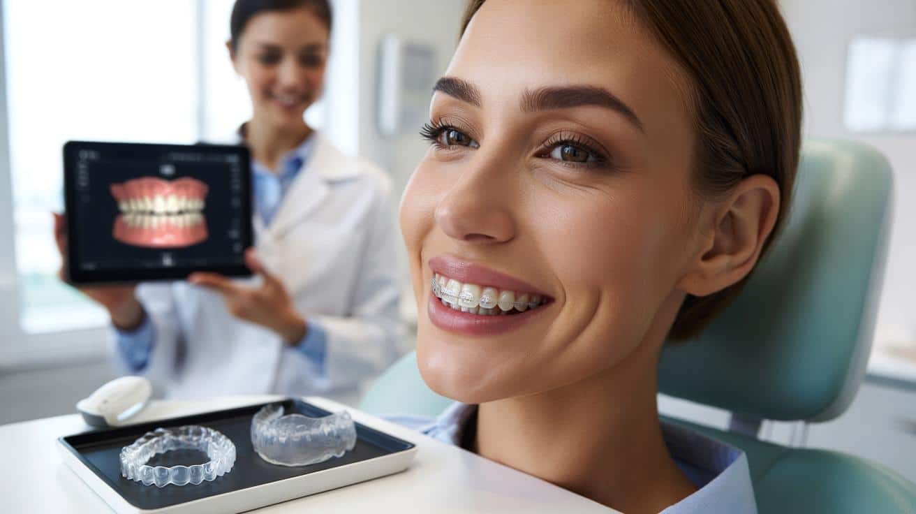 Niewidzialny aparat na zęby krok po kroku: jak naprawdę wygląda leczenie