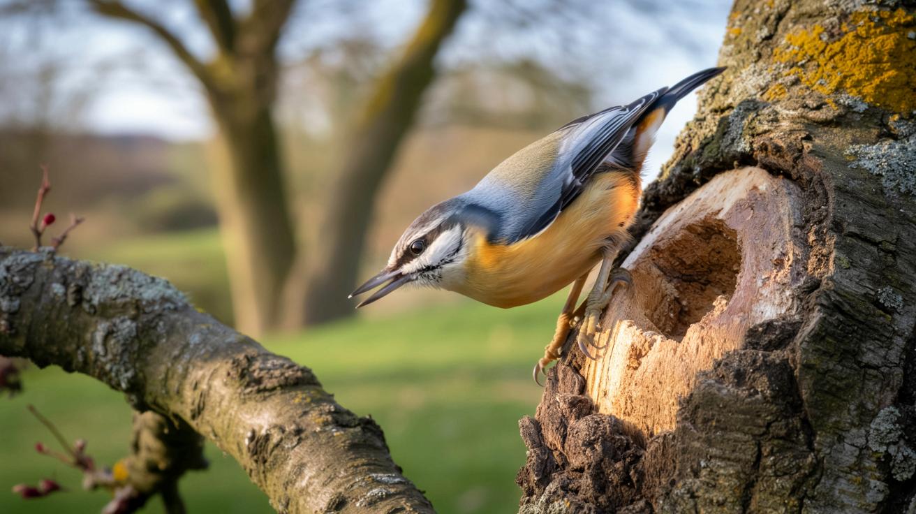 Niewielki ptak o „zaczarowanej” masce wraca w kwietniu do ogrodów