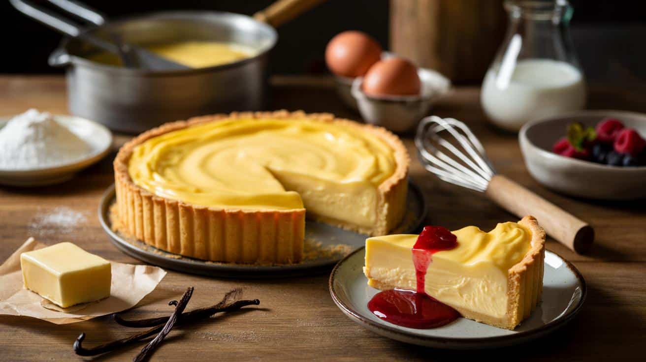Niezawodny kremowy placek waniliowy: prosty przepis krok po kroku