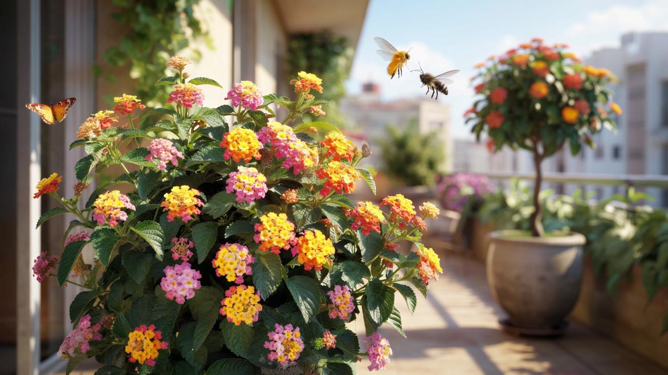 Niezmordowany krzew na balkon i do ogrodu: lantana kwitnie niemal cały rok