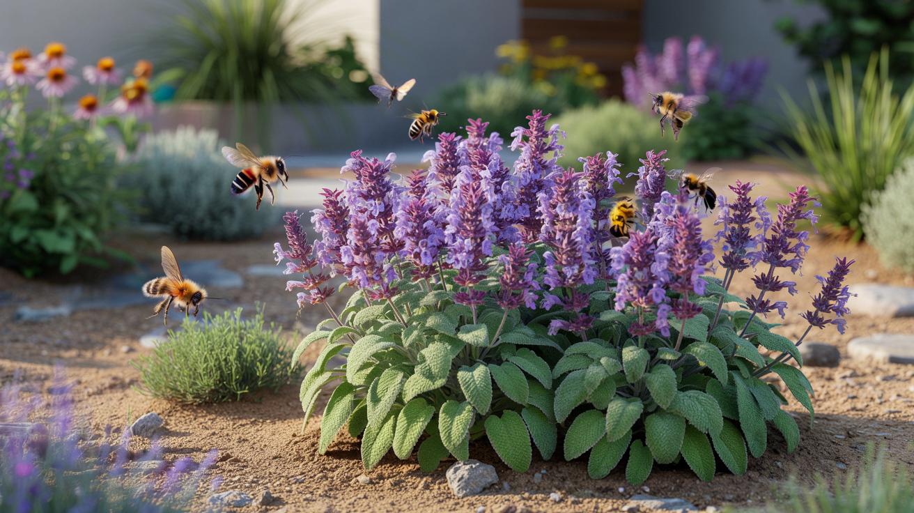 Niezniszczalna bylina zamiast lawendy: ta roślina przyciąga chmary pszczół