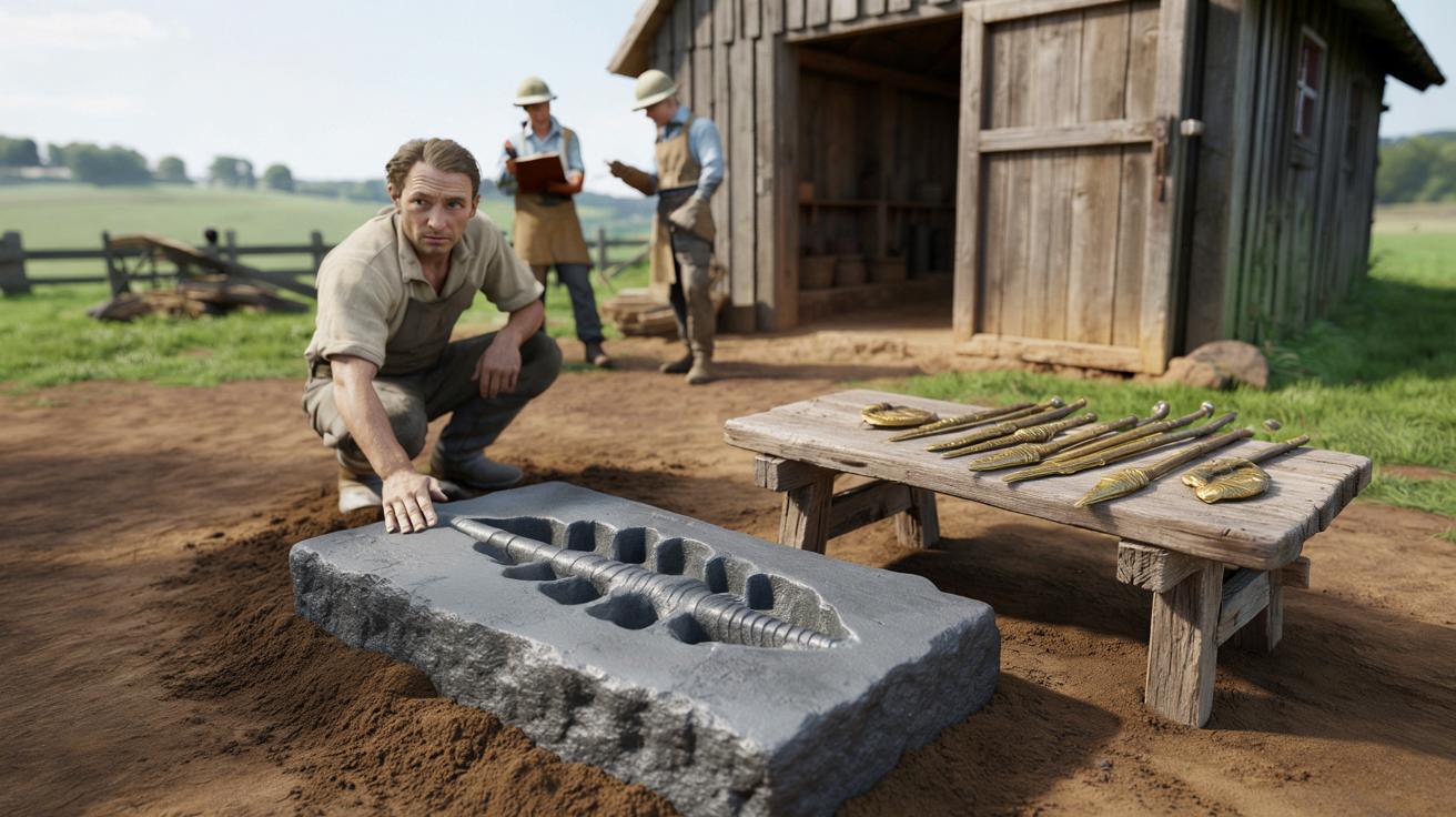 Niezwykły kamień z czeskiego ogródka może zmienić historię handlu w epoce brązu