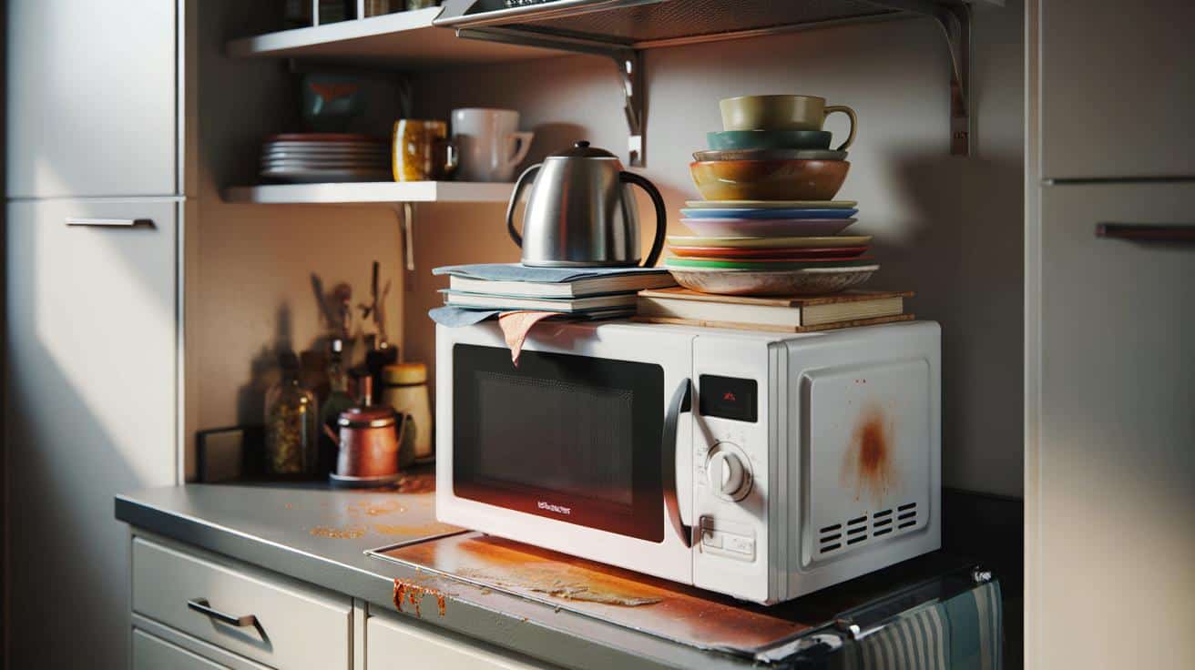 Nigdy nie kładź nic na mikrofalówce: ukryte ryzyko w twojej kuchni