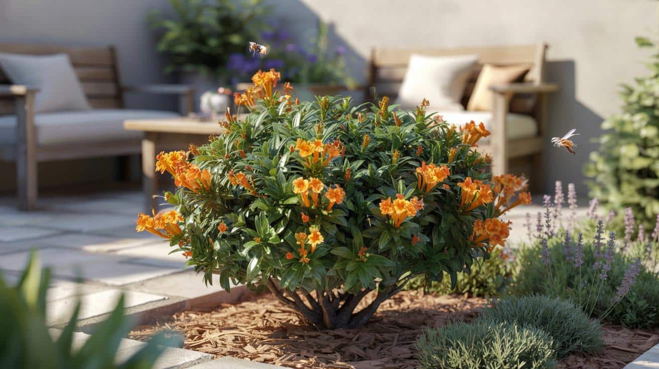 Niski krzew o ognistych kwiatach, który odmieni każdy mały ogród