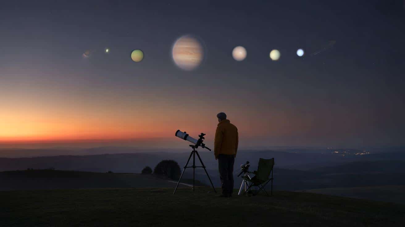 Noc, kiedy zobaczysz 6 planet naraz. Kiedy patrzeć w niebo?