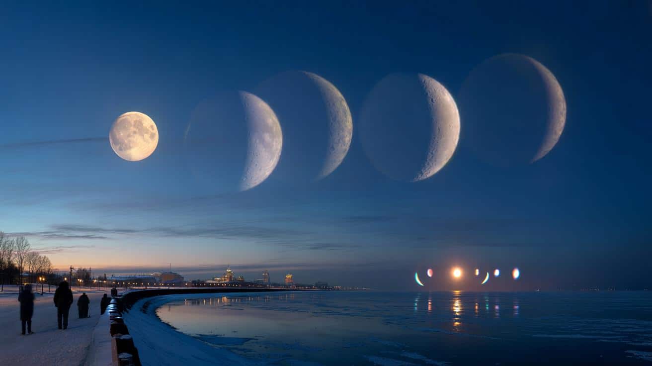 Noc, w której na niebie pojawiły się cztery księżyce i kilka słońc