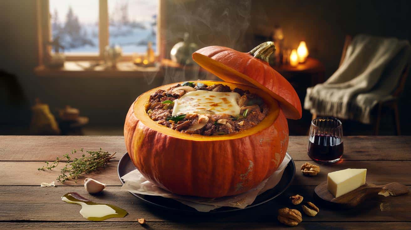 Norbert Tarayre robi z dyni „garnek szczęścia”. Prosty przepis na zimowe wieczory