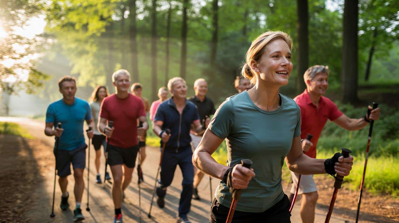 Nordic walking: prosty trening, który odmładza ciało i głowę