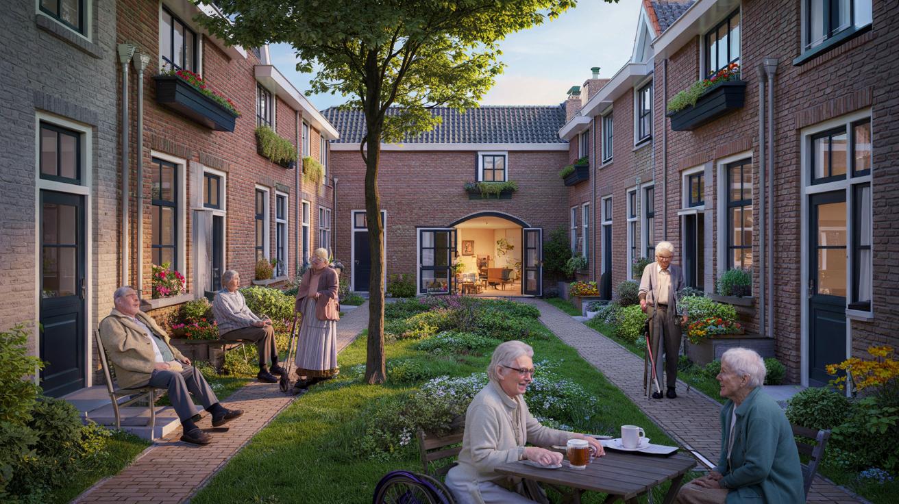 Nowa alternatywa dla domu opieki: średniowieczny pomysł z Holandii podbija seniorów