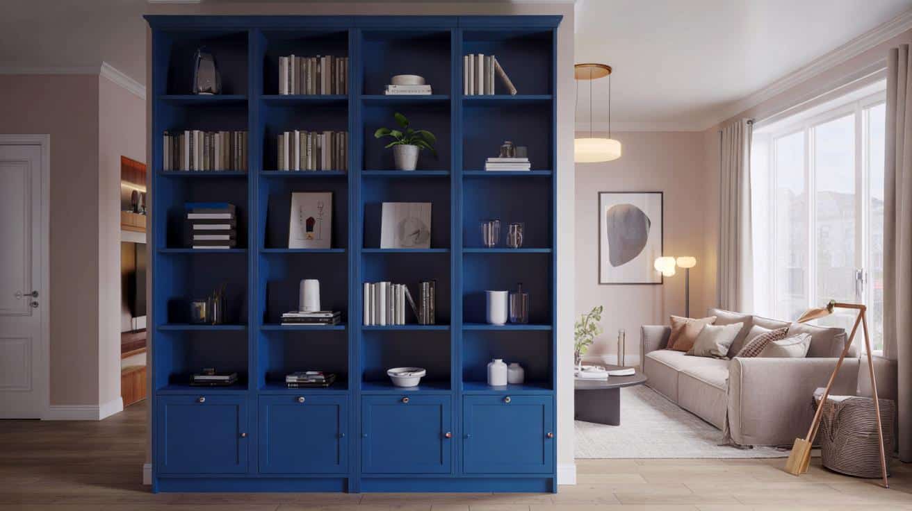 Nowa biblioteka IKEA BILLY w kobalcie: hit do stylowego salonu