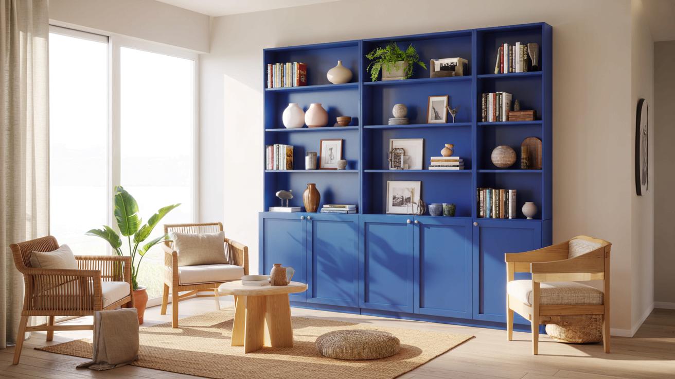 Nowa BILLY od IKEA w kobalcie. Klasyk, który nagle chce się mieć