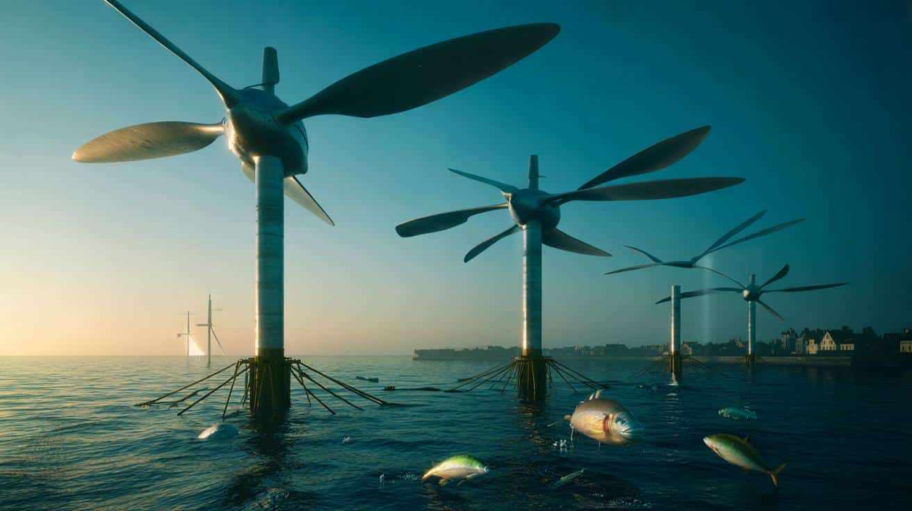 Nowa elektrownia pływowa pod wodą zasili 15 tys. domów. Rewolucja u wybrzeży Normandii
